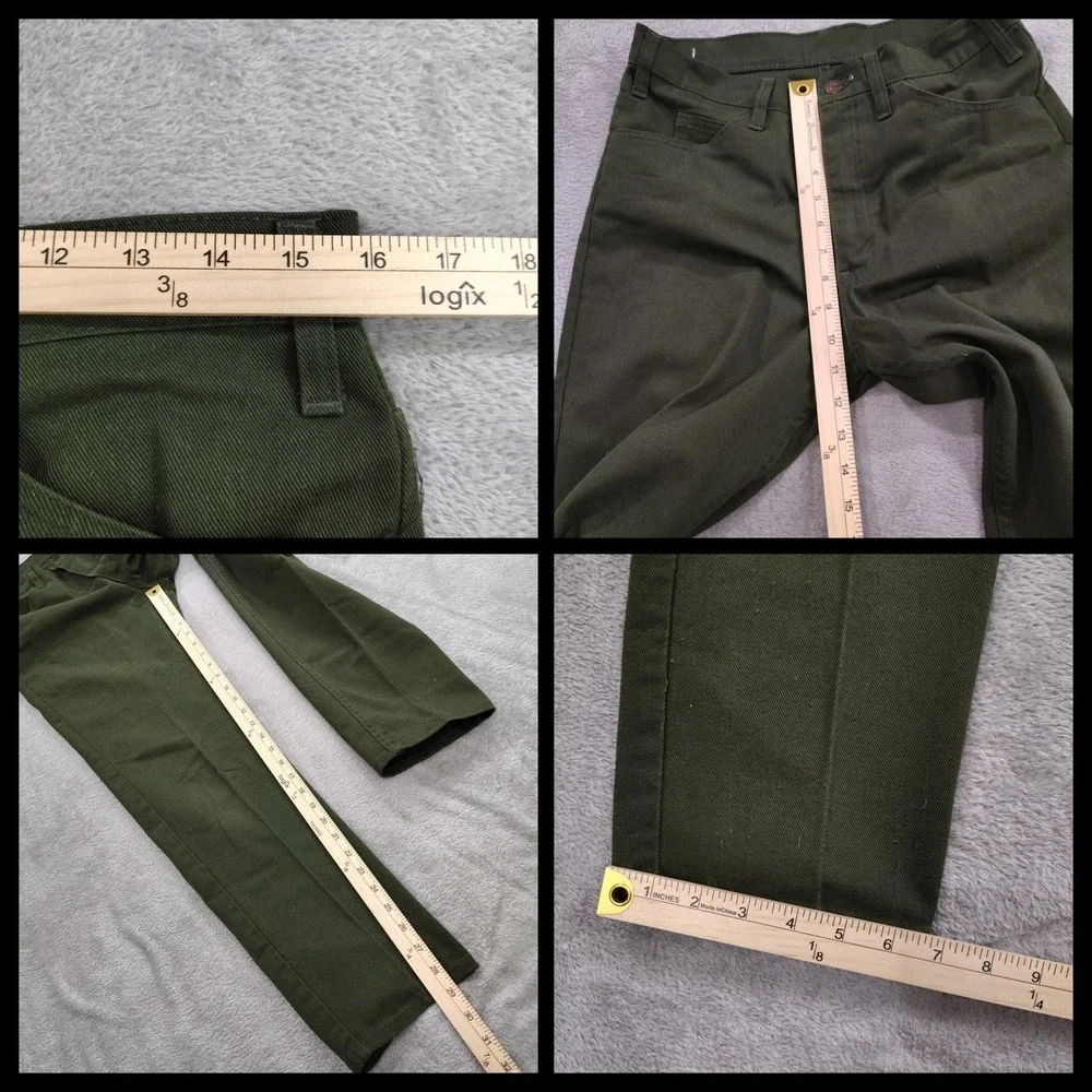 Levis Vintage 1970's Sta-Prest Straight Leg Jeans‎ Size 32x29 Made in USA